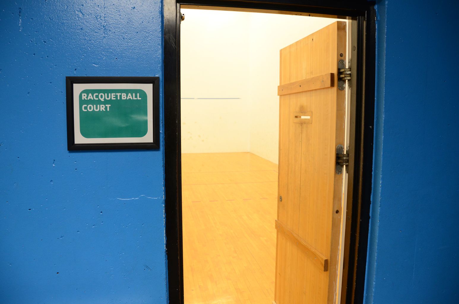 Racquetball Court Door Jpg